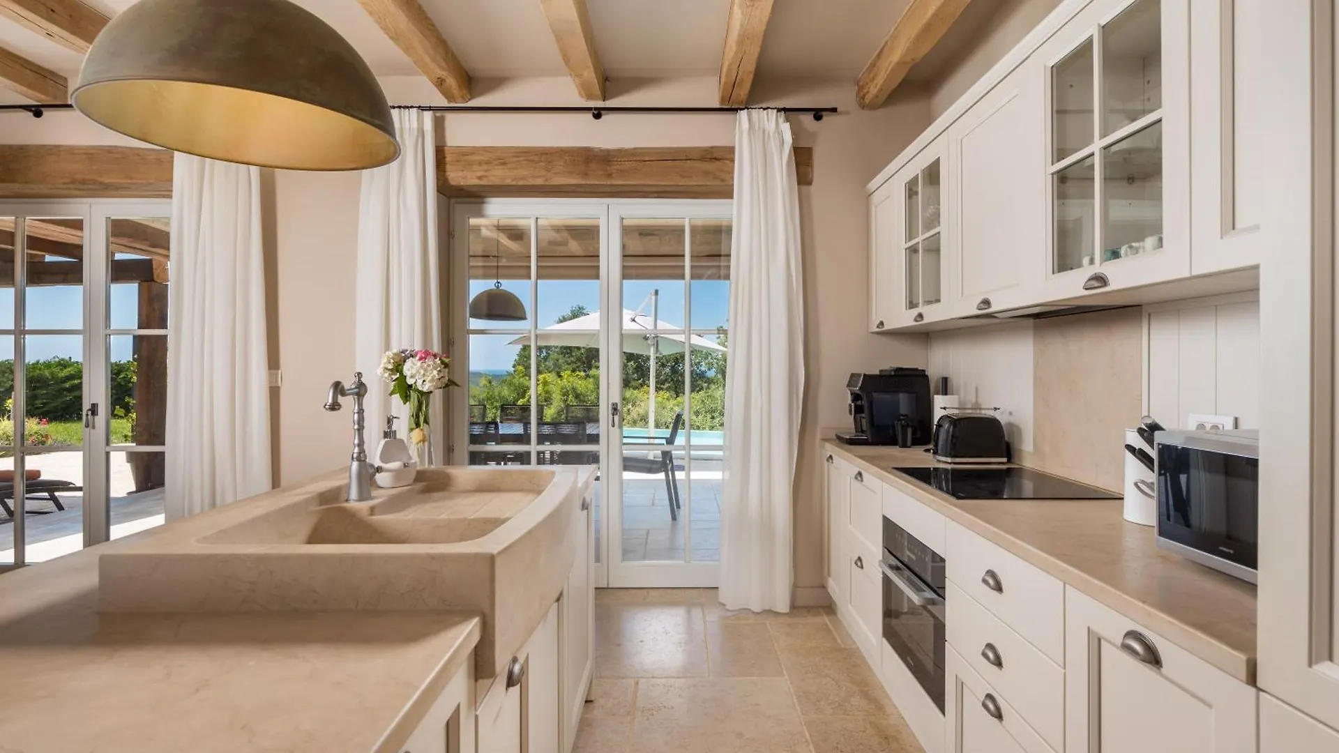 Villa Plava With Panoramic Seaview And Big Pool Bale Croatia