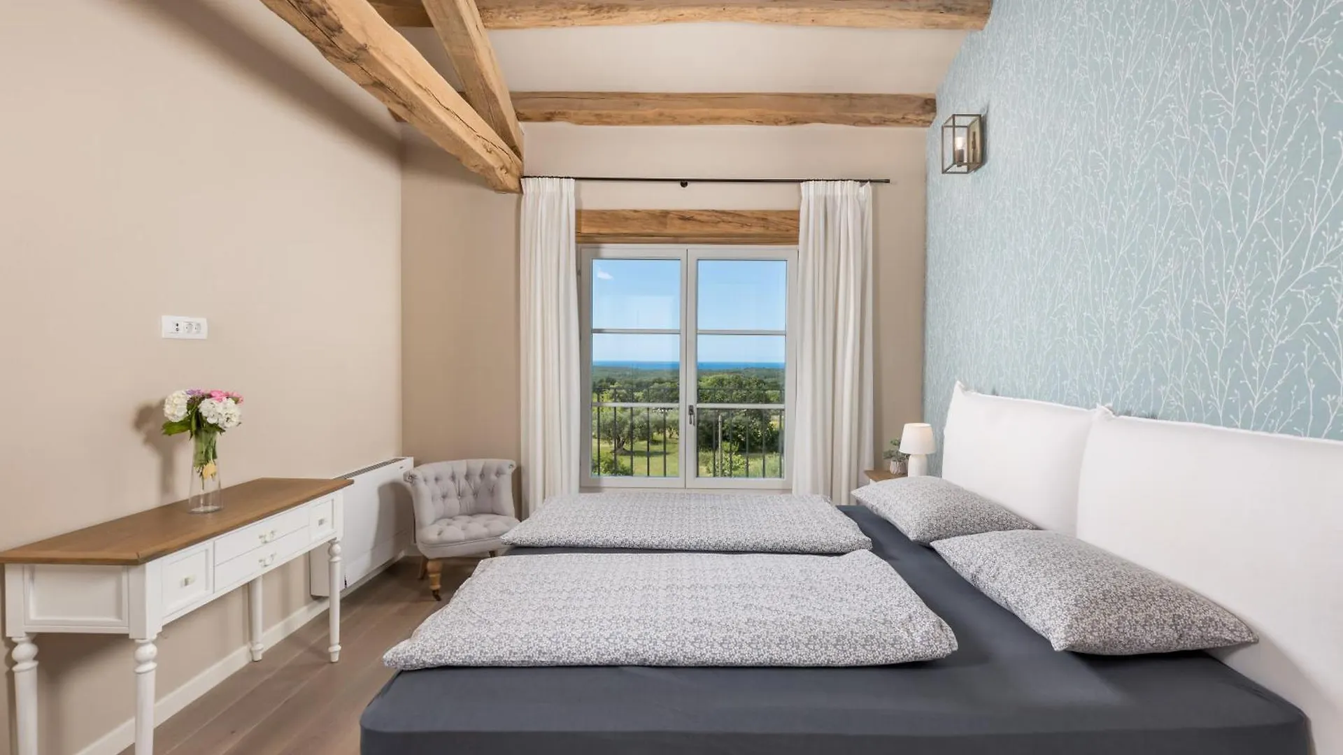 Villa Plava With Panoramic Seaview And Big Pool Bale Croatia